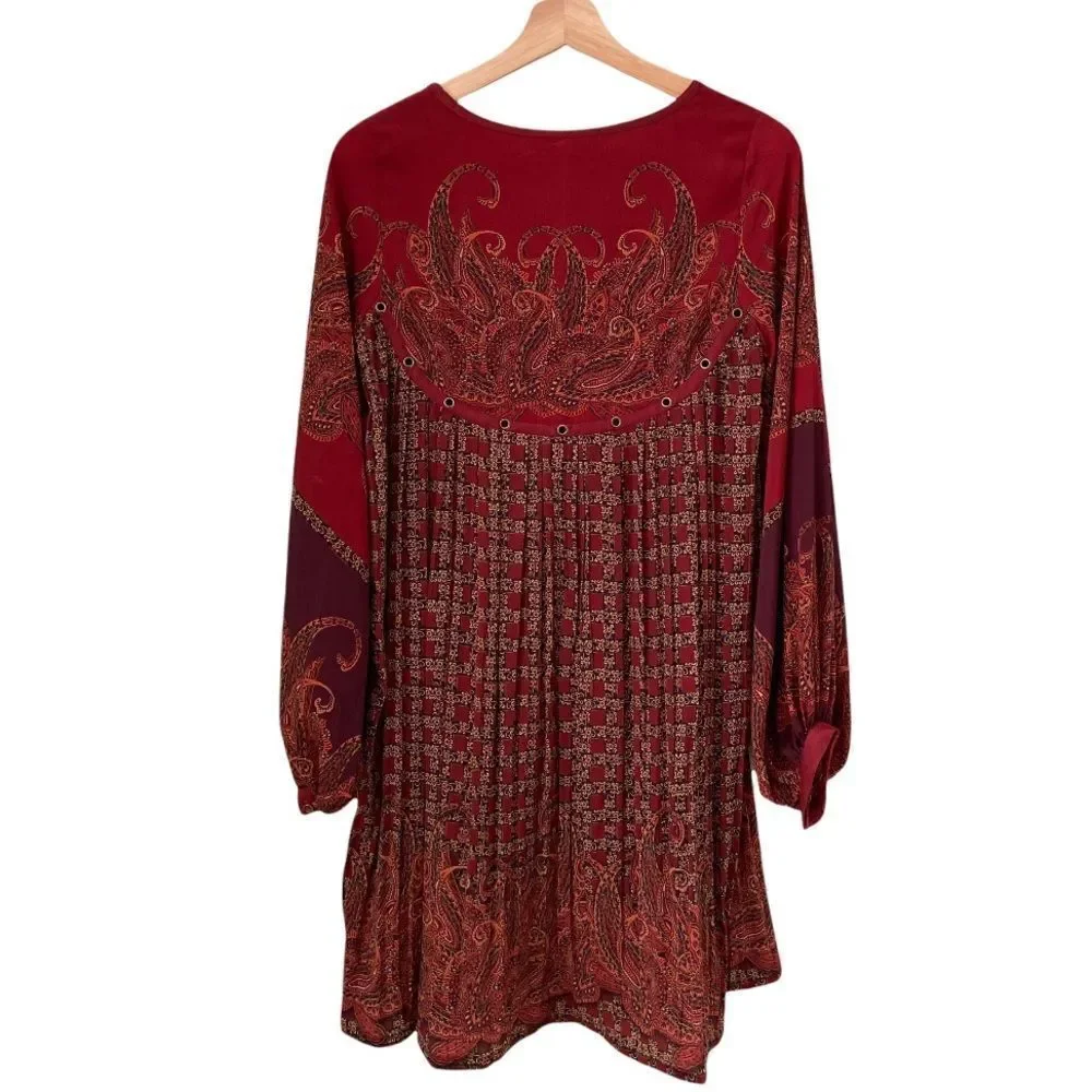 Anthropologie Pinnacle Shruti Sancheti Michaela Tunic Dress in Size XS